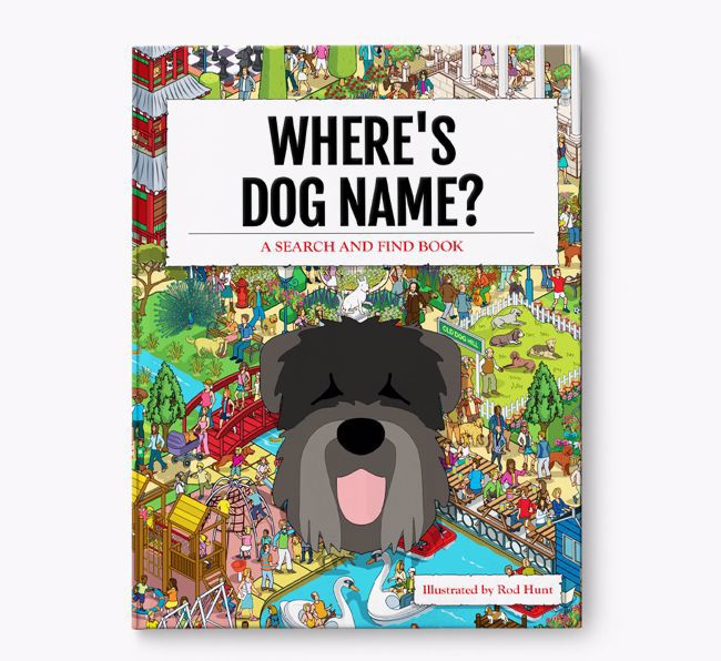 Personalised Where's {dogsName} Book